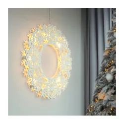 Brilagi - LED božićna dekoracija LED/2xAA venac 30 cm