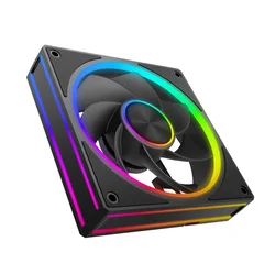 Hladilni ventilator Modecom Volcano Loop 120 ARGB Reverse Fan, črn