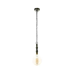 Eglo 79409 - LED luster na lancu NASITI 1xE27/8W/230V
