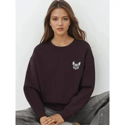 Hiccup Majica Sweatshirts kostanj rjava