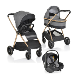 Cangaroo kolica za bebe 3 u 1 hydra isize grey ( CAN60210 )