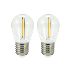 Komplet 2x LED sijalica PARTY E27/0,5W/36V 2200K