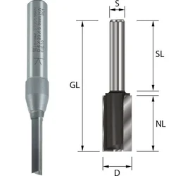ENT utorni rezkar HW, 5 x 20 mm