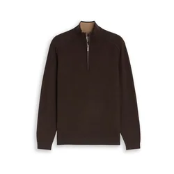 TOM TAILOR Pulover temno rjava