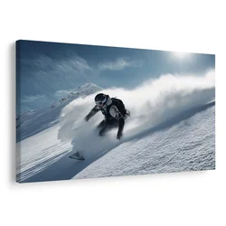 Slika zimska adrenalinska vožnja - 90x60