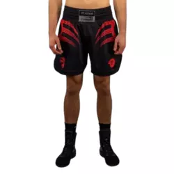 Venum x Mike Tyson Bokserski šorc Tiger, Crno-crveni