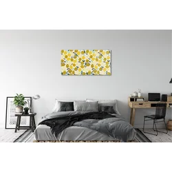 tulup.si Slika na steklu Limone 120x60 cm 2 obešalnika