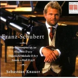 SCHUBERT:SONATE,IMPROMPTUS/KNAUER