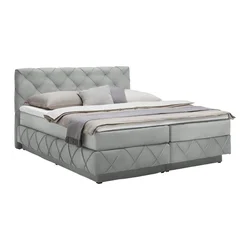 Boxspring Krevet Cordoba 180/200 cm , svetlosiva