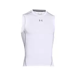 Under Armour Armour Compression majica brez rokavov 376150 Bela