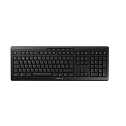 CHERRY Stream Wireless tipkovnica RF Wireless + USB, QWERTZ Swiss, črna