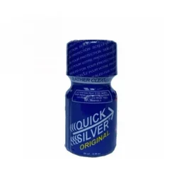 Čistilo za usnje Poppers Quick Silver Original 10 ml - priprava usnja
