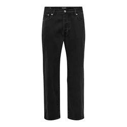 Only & Sons Kavbojke ONSFade  črn denim