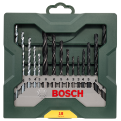 BOSCH Set burgija 15/1 Mini-X-Line 2607019675