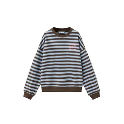 MANGO KIDS Majica ENERGY svetlo modra/rjava