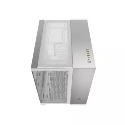 Kucište CORSAIR 6500X Mid-Tower/dve komore/kaljeno staklo/bez napajanja/bela/saten sivo aluminijum