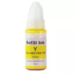 INKJET GI-490 Dopuna Yellow SINO boja bocica sadrži 70 ml mastila za Canon CNIJY490SC