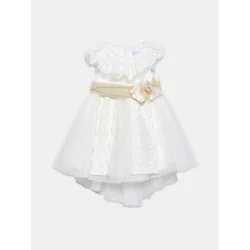 Abel & Lula Elegantna obleka 5006 Bela Regular Fit
