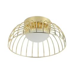 LED plafonsko svetlo BETSY LED/12W/230V, prečnik 25 cm, zlatna