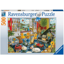 RAVENSBURGER Glasbena soba Puzzle 500 kosov