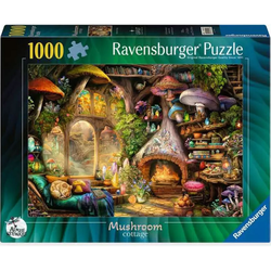 Ravensburger puzzle (slagalice) - 1000pcs Koliba od pečuraka RA12001525
