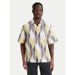 HUGO Srajca Espino 50560606 Pisana Oversize