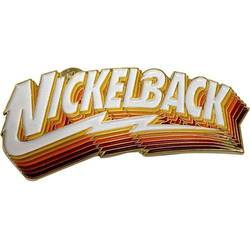 Nickelback Gradient Shadows Logo Odznak 42 x 20 mm