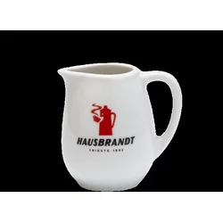 Hausbrandt vrč za mleko rdeči logotip 80 ml