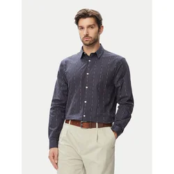 Guess Srajca M6RH71 WK001 Mornarsko modra Regular Fit