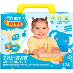 Jovi Baby Otroška modelirna masa 4 x 38 g