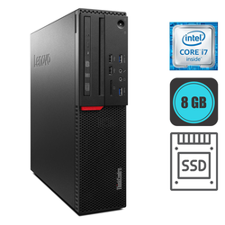 LENOVO ThinkCentre M900, Intel Core i7-6700 4.0GHz, 8GB DDR4, 240GB SSD, W7P COA - rabljeni uređaj