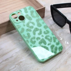 Torbica Shiny glass za iPhone 13 6.1 svetlo zelena