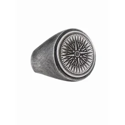 REYTEL Prstan COMPASS ROSE srebrna