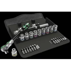 Wera 8100 SC 6 Zyklop set gedora, 1/2, metrički, 28 komada ( WERA 004076 )