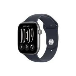 APPLE Watch Series 12 GPS + Cellular 42mm Space Grey Aluminium Case with Navy Blue Sport Band - S/M (MJFX4WF/A)
