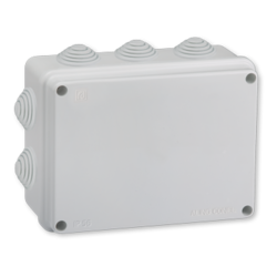 ALING-CONEL Razvodna kutija sa 10 uvoda na zid 150x110x70 IP56 ABS g/w 650°C, Siva