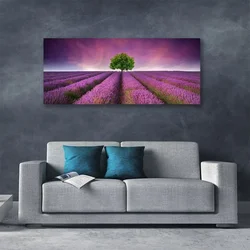 tulup.si Slika na platnu Drevo travnik narava 120x60 cm