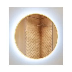 Ceramica Lux CL28 Ogledalo, fi60, Alu-ram, Zlatno