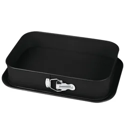 Berlinger Haus Pravougaoni kalup sa obručem Matte Black Collection BH-7892, 39x27cm, Crni