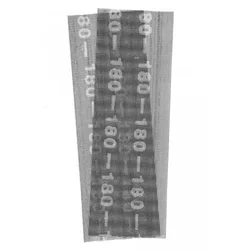 KWB brusni papir 93x280 GR180 SB 2/1 | mrežasti, za gipskarton/boju/rđu ( KWB 49854180 )
