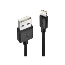Lindy 31320 lightning cable 1 m Black