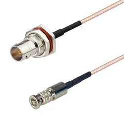 shumee SDI kabel BNC RA vtičnica/mini BNC vtič 75 ohmov 3 m