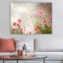 Wallity Dekorativna slika na platnu, 70x100cm, Šarena