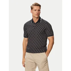 Bugatti Polo majica 8150-15032E Mornarsko modra Regular Fit