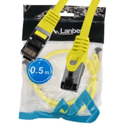 LAN internetni kabel RJ45 patchcord Cat.8.1 sftp rumen 0,5 m