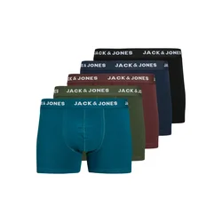 JACK & JONES Boksarice JACTEO, modra, zelena, rdeča, črna