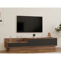 Hanah home TV Komoda Asir Bež-Antracit