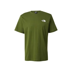 THE NORTH FACE Majica REDBOX zelena/črna/bela