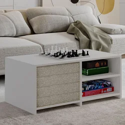 HANAH HOME Sto za dnevnu sobu Gord White
