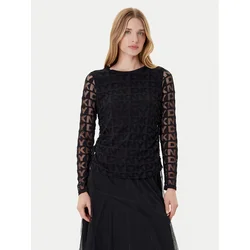 DKNY Bluza P53HFWMF Črna Regular Fit